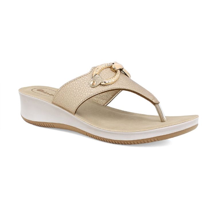 Picture of Flip flops with wedge and chain - se18