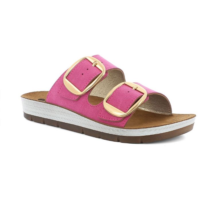 Picture of New golden buckle maxi slippers - cp61