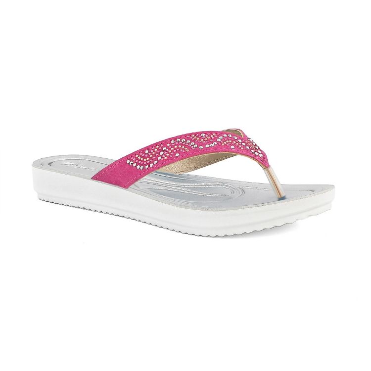 Picture of Colorful flip flops with glitter - bm74