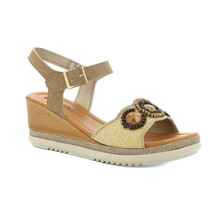 Picture of Multicolor circle decoration sandals - fk12