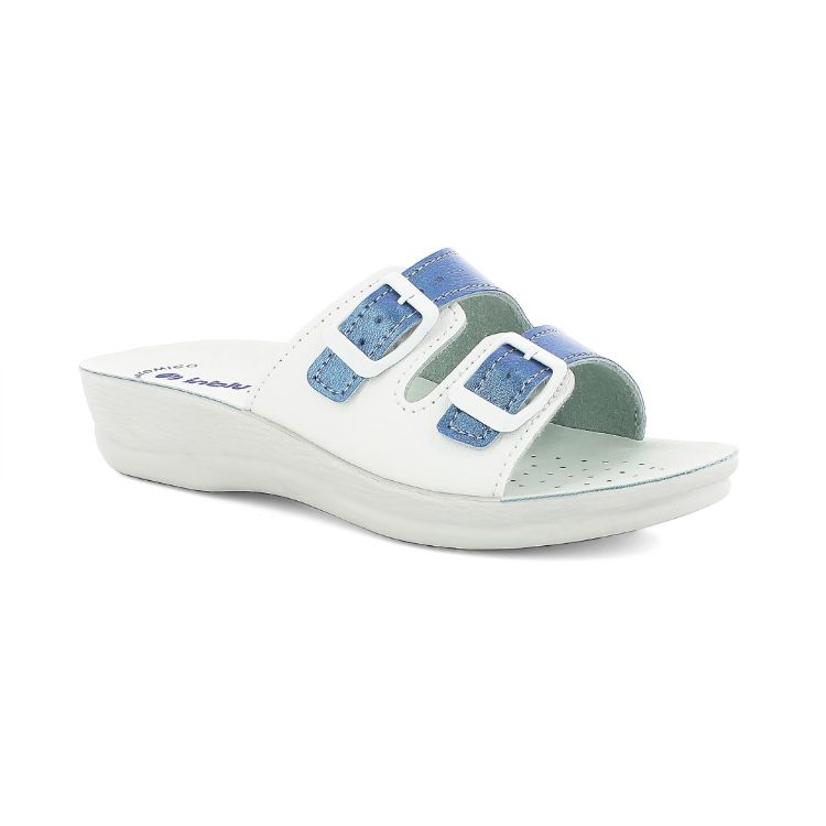 Picture of Double adjustable colored band slippers - vr62