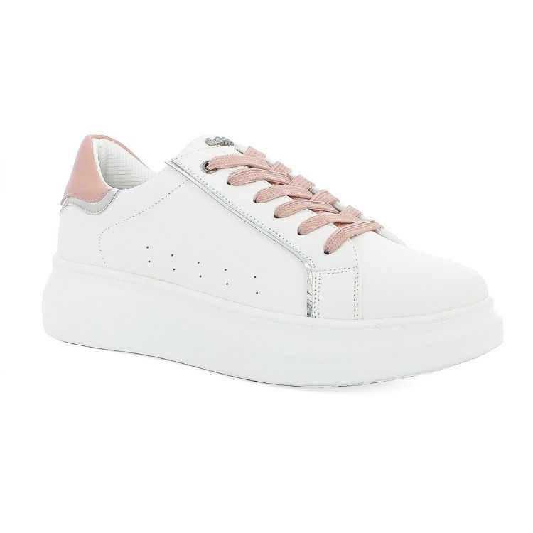 Picture of White sneakers with a colored detail - in468