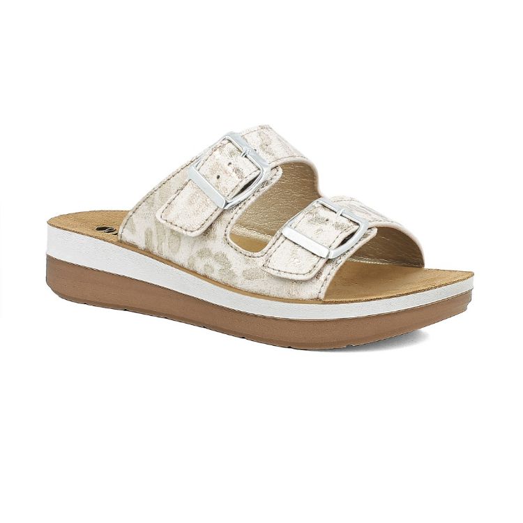 Immagine di CIABATTE DOPPIA FASCIA ANIMALIER - FT26