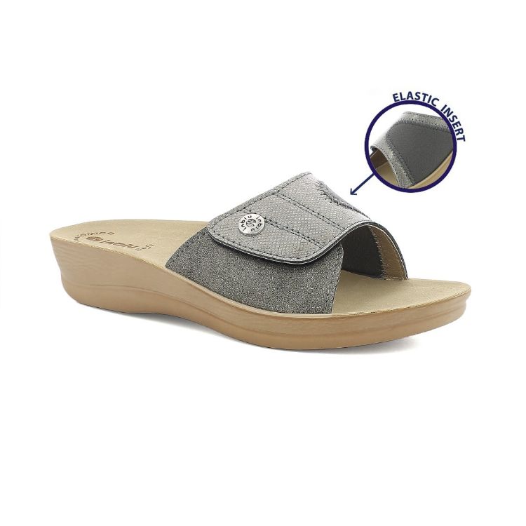 Immagine di CIABATTE A FASCIA CON INSERTO ELASTICO - VR71