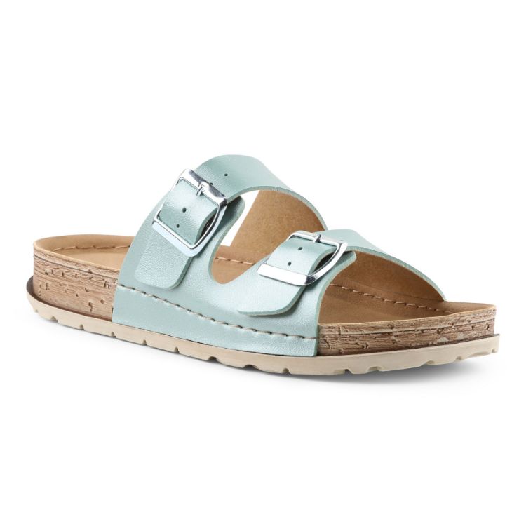 Picture of Colorful stitched effect slippers - nb14