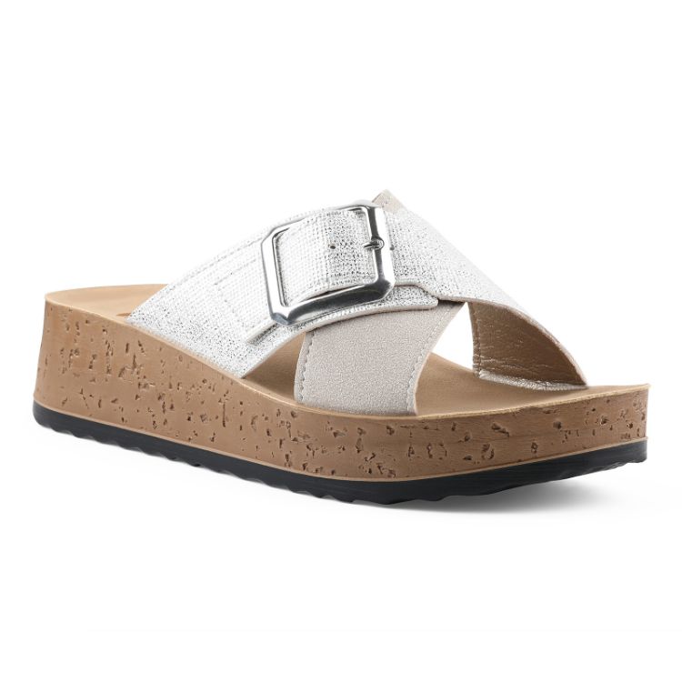 Picture of Slippers crossed straps maxi buckle - pk46