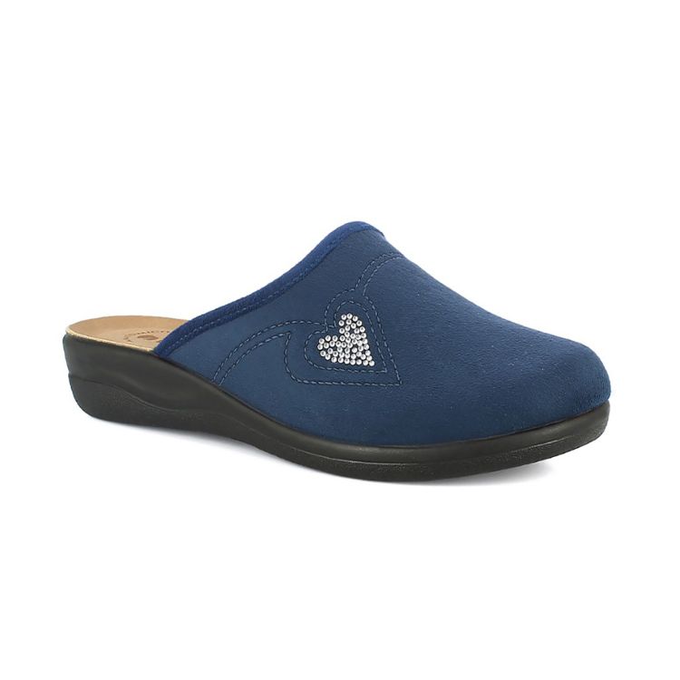 Picture of Heart slippers in glitter - cf52