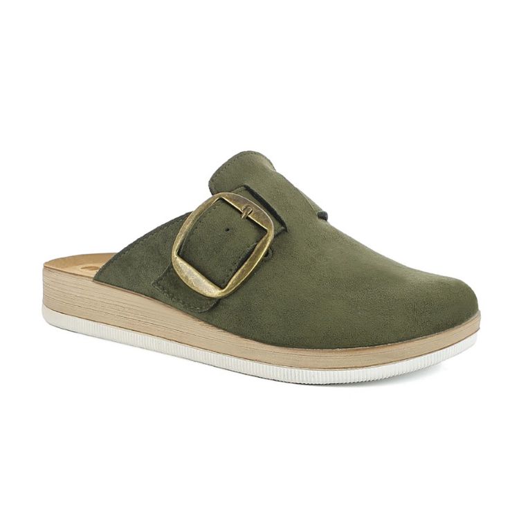 Immagine di PANTOFOLE CON MAXI FIBBIA - CT45