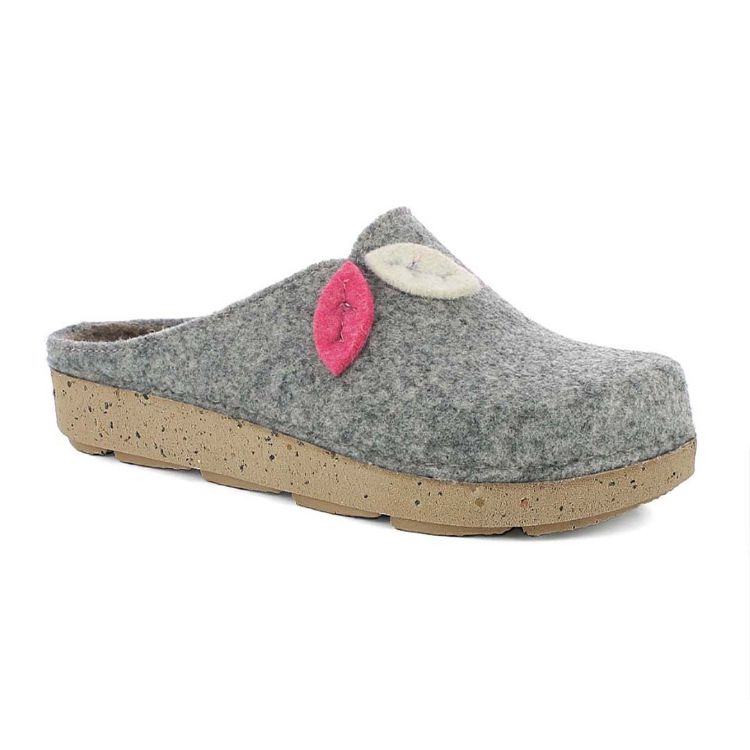Immagine di PANTOFOLE ECOFRIENDS ZOCCOLO CON FOGLIE - ED13
