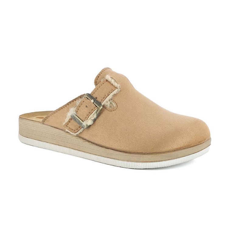 Image de Chaussons avec boucle et fausse fourrure - ct39