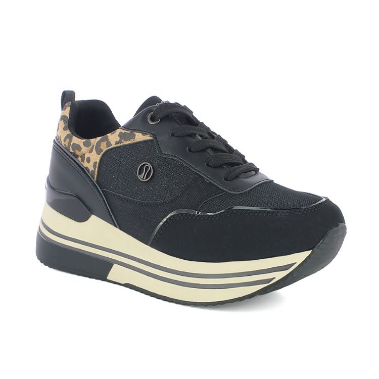 Picture of Sneakers with leopard detail - in507