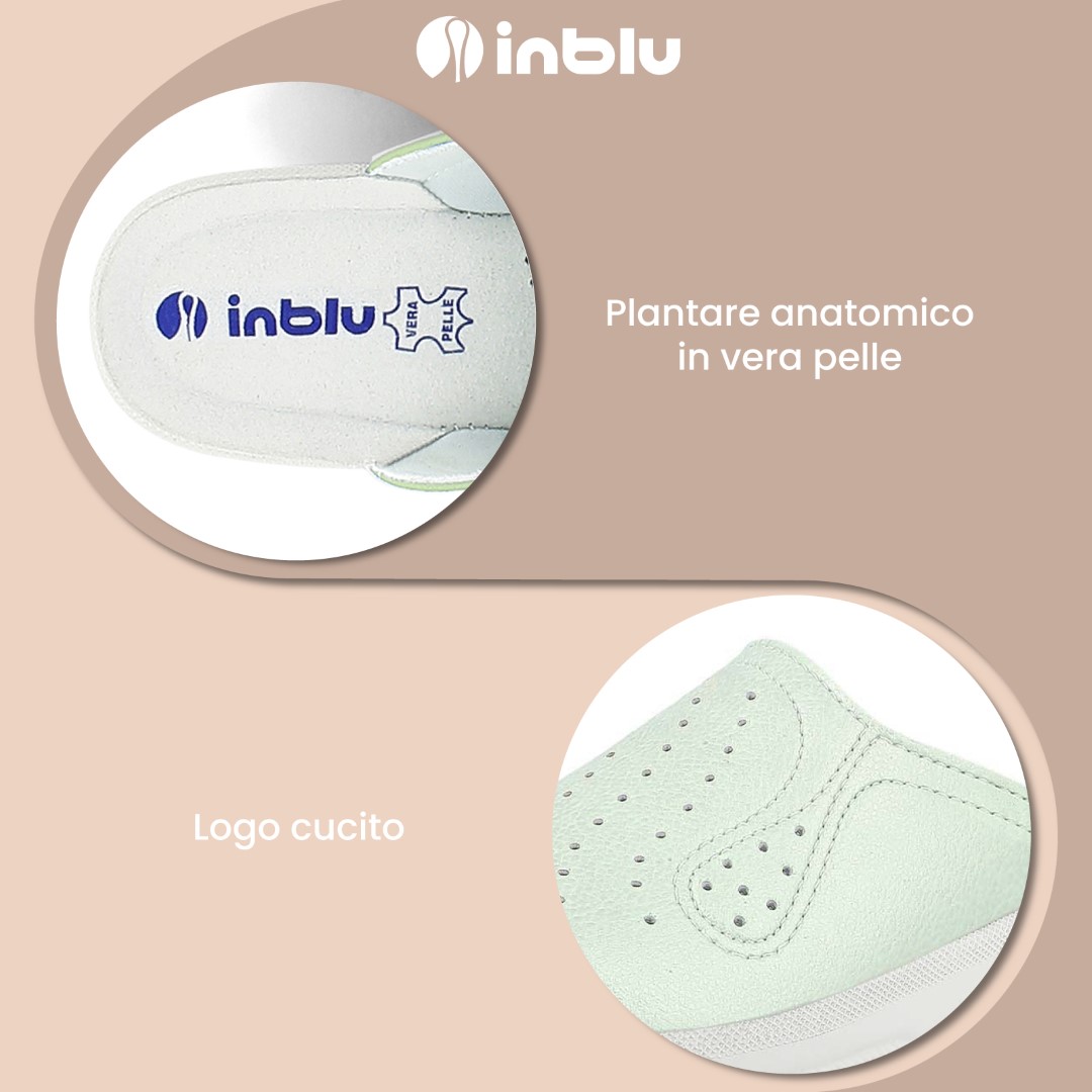 Colorati logo inblu zoccoli - 5033N | INBLU Shop Ufficiale