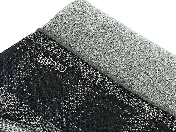 Inblu Pantofole Uomo Tomaia Morbida In Fantasia Tartan E Sottopiede In Tessuto Imbottito, 45 EU - 2