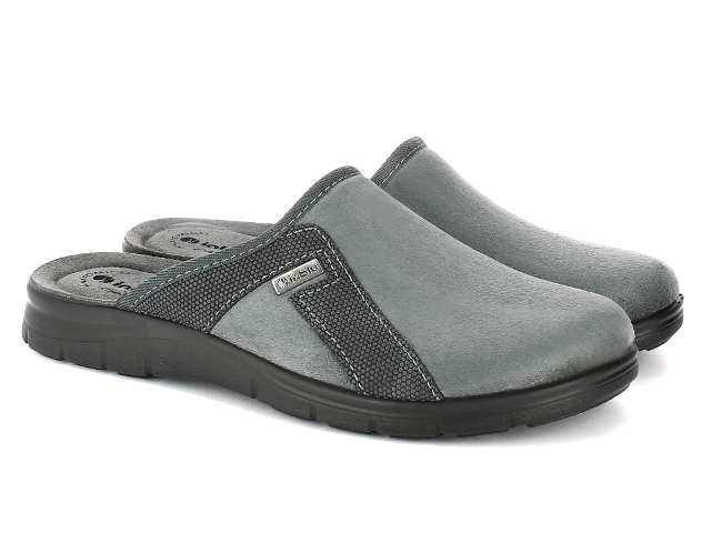 Inblu Pantofole Uomo Con Inserti A Losanghe - Ciabatte Imbottite Morbide - Taglie 40-46