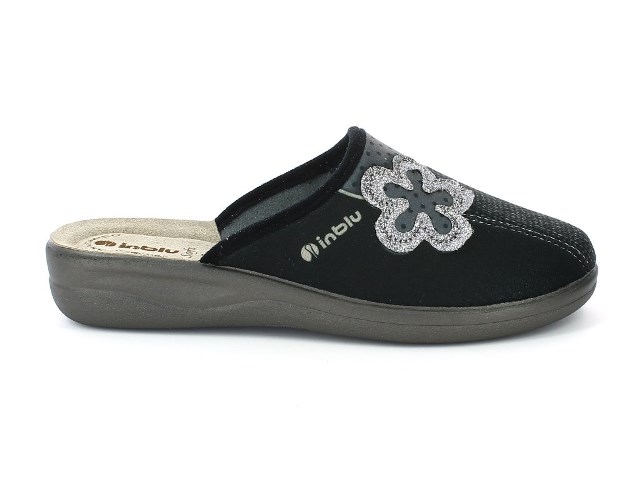 Infradito InBlu donna colore nero sottopiede soft anatomico - Vitiello