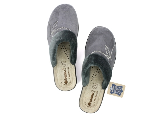 Sani Walk Pantofola Sanitaria Donna Con Strappo - Sottopiede Estraibile In Pelle E Antibatterico - Suola Ecologica Leggera - Made In Italy - 4