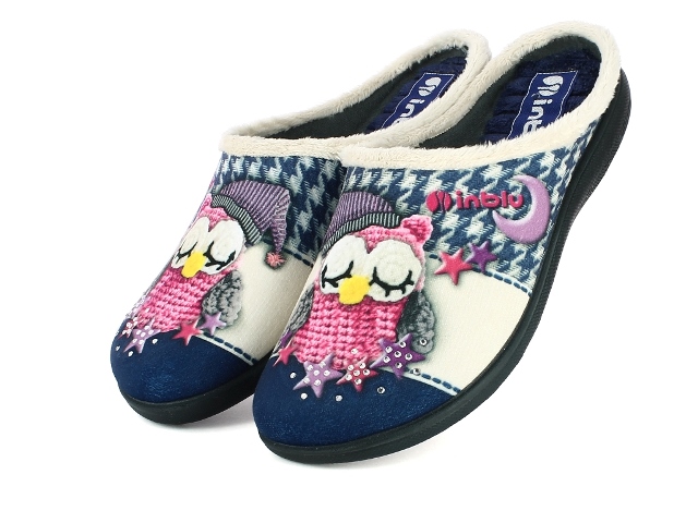 Pantofole Donna Inblu In Spugna Modello Colonia - Morbide, Comfortevoli, Taglie 35-41, Vari Colori