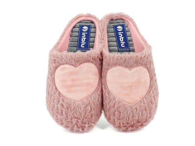 Pantofole In Feltro Con Cuore - BJ138 | Shop Ufficiale Colore Avio